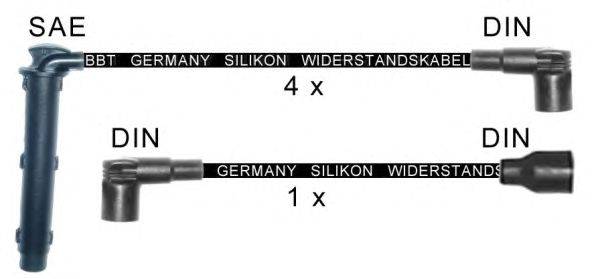 Комплект проводов зажигания BBT ZK1224