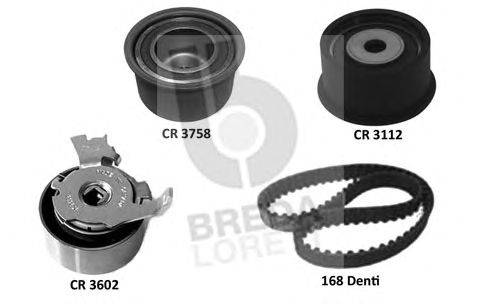 Комплект ремня ГРМ BREDA  LORETT KCD 0754