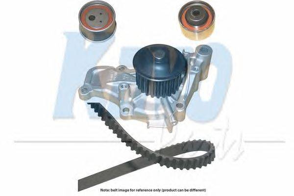 Водяной насос + комплект ручейковых ремней KAVO PARTS DKW-5509