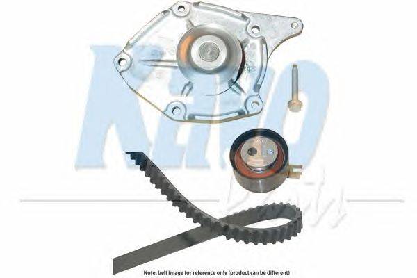 Водяной насос + комплект ручейковых ремней KAVO PARTS DKT-6509