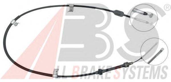 Трос, стояночная тормозная система REMKAFLEX 721200