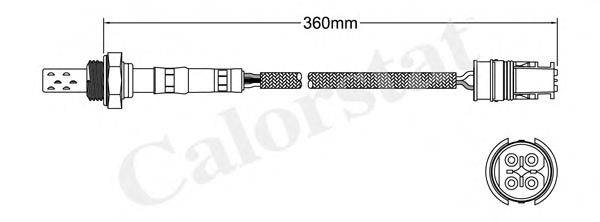 Лямбда-зонд CALORSTAT by Vernet LS140480