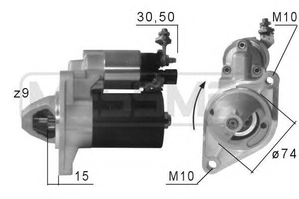 Стартер AD KÜHNER 101453