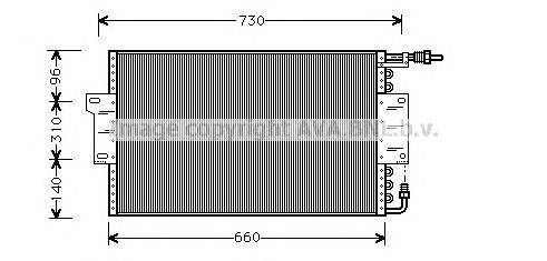 Конденсатор, кондиционер AVA QUALITY COOLING CT5010