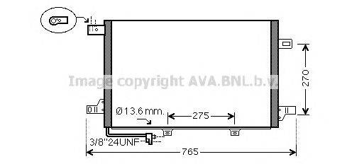 Конденсатор, кондиционер AVA QUALITY COOLING MSA5579