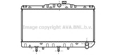 Радиатор, охлаждение двигателя AVA QUALITY COOLING TO2035