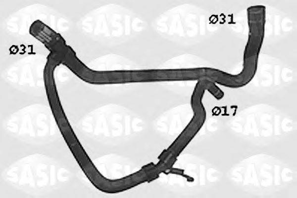 Шланг радиатора SASIC SWH0472