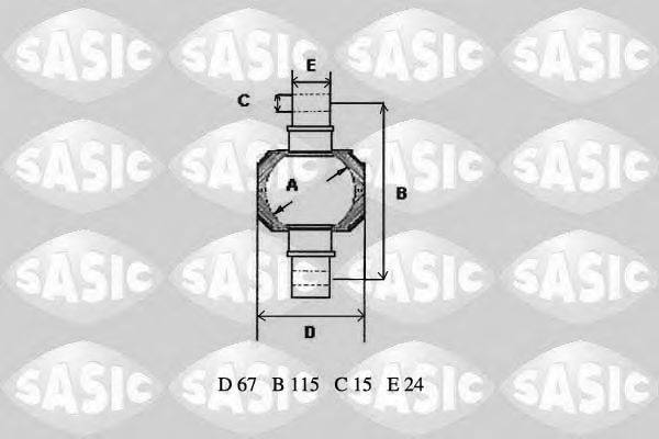 ремонтный комплект, рычаг подвески ZF Parts 1354201