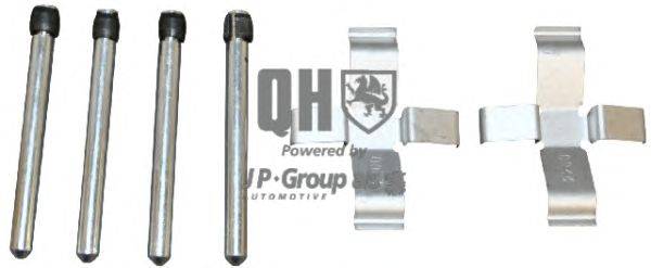 Комплектующие, колодки дискового тормоза JP GROUP BFK771