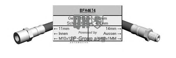 Тормозной шланг JP GROUP BFH4674