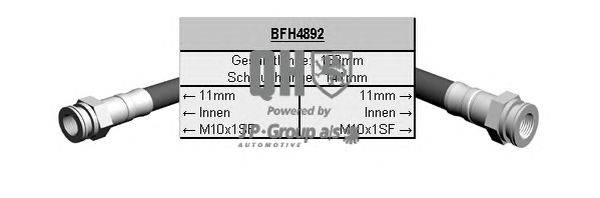 Тормозной шланг JP GROUP BFH4892