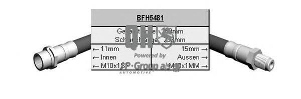 Тормозной шланг JP GROUP BFH5481