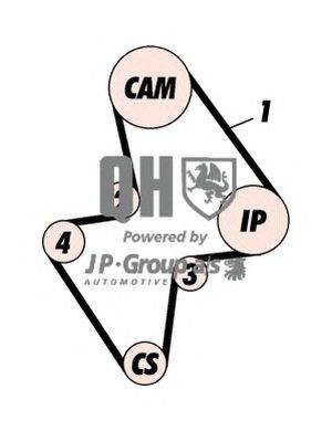 Комплект ремня ГРМ JP GROUP QBK153
