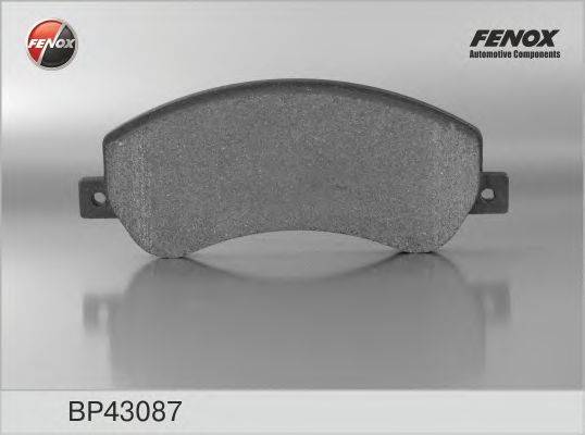Комплект тормозных колодок, дисковый тормоз FENOX 24484