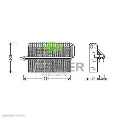 Испаритель, кондиционер KAGER 94-5675