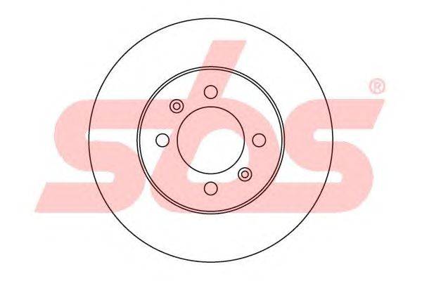 Тормозной диск sbs 1815204024