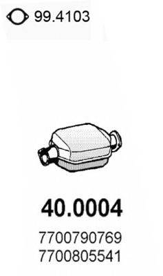 Катализатор ASSO 400004