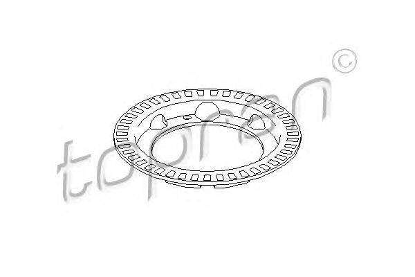 Зубчатый диск импульсного датчика, противобл. устр. TOPRAN 110845