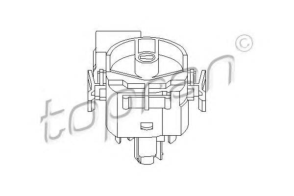 Переключатель зажигания TOPRAN 205 656