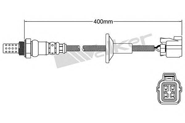 Лямбда-зонд WALKER PRODUCTS 250-24757