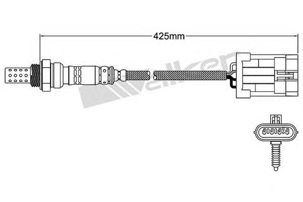 Лямбда-зонд WALKER PRODUCTS 250-24490