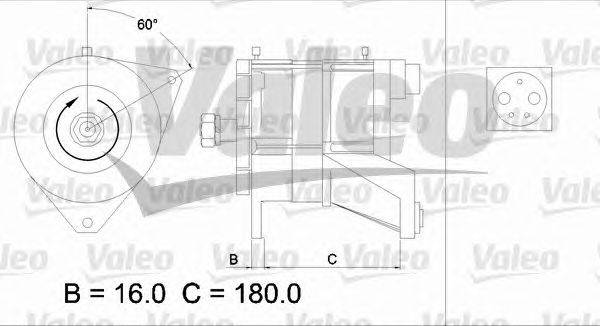 Генератор VALEO 436582