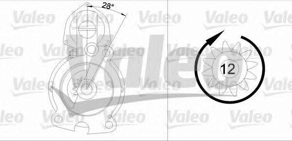 Стартер VALEO 455742