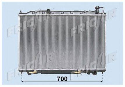 Радиатор, охлаждение двигателя FRIGAIR 0121.3050