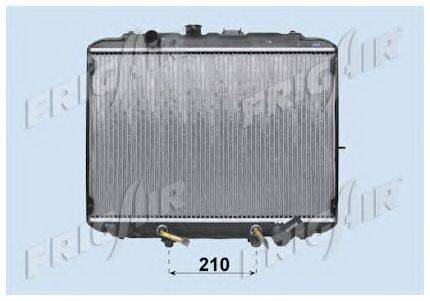 Радиатор, охлаждение двигателя FRIGAIR 0128.3058