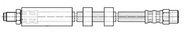 Тормозной шланг CEF 511226