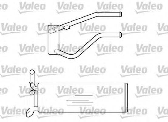 Теплообменник, отопление салона VALEO 812080