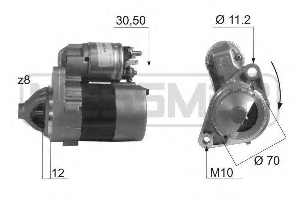 Стартер MESSMER 220404