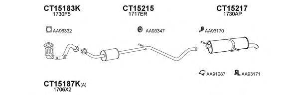 Система выпуска ОГ VENEPORTE 150482