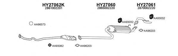 Система выпуска ОГ VENEPORTE 270003