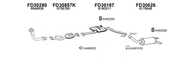 Система выпуска ОГ VENEPORTE 300470