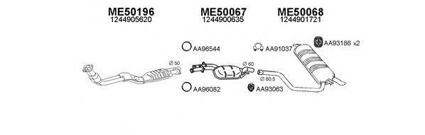 Система выпуска ОГ VENEPORTE 500084