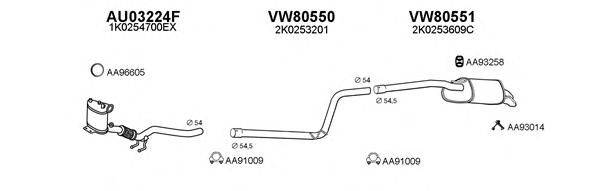 Система выпуска ОГ VENEPORTE 800613