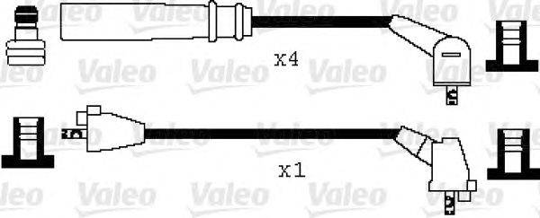 Комплект проводов зажигания VALEO 346042