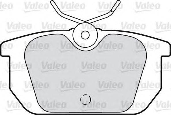 Комплект тормозных колодок, дисковый тормоз VALEO 21103