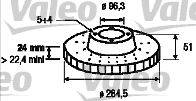 Тормозной диск LUCAS ELECTRICAL 6041721