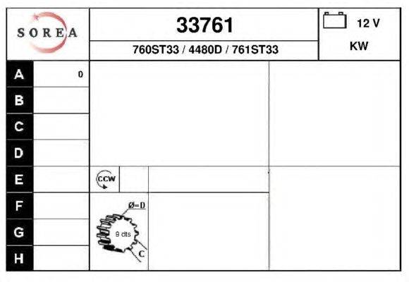 Стартер EAI 33761