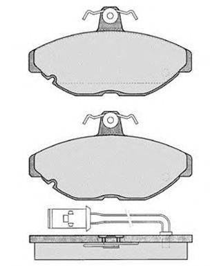 Комплект тормозных колодок, дисковый тормоз HAVAM 2351
