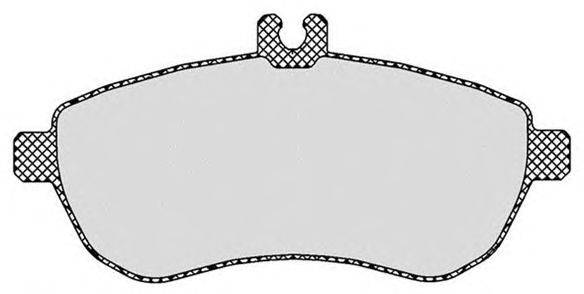 Комплект тормозных колодок, дисковый тормоз RAICAM 18790