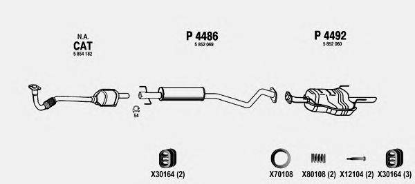 Система выпуска ОГ FENNO OP419