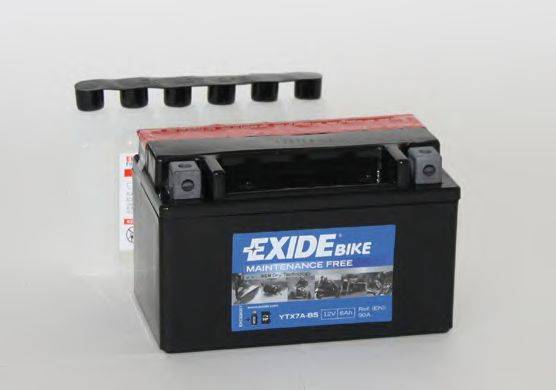 Стартерная аккумуляторная батарея EXIDE YTX7A-BS