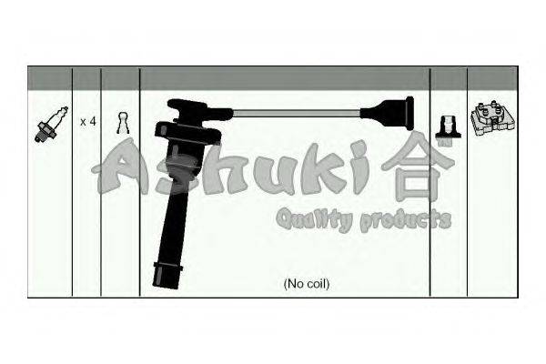 Комплект проводов зажигания ASHUKI C780-55