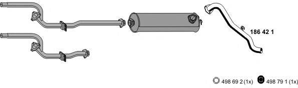 Система выпуска ОГ ERNST 070283