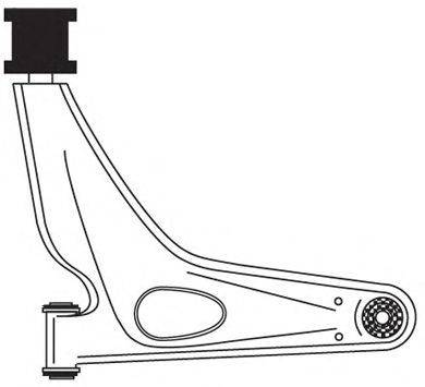 Рычаг независимой подвески колеса, подвеска колеса FRAP 1149