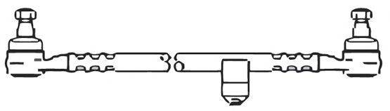 Поперечная рулевая тяга FRAP 354