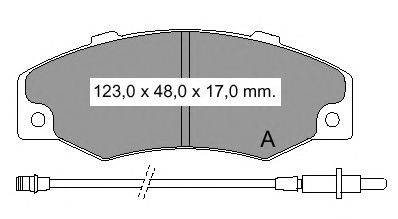 Комплект тормозных колодок, дисковый тормоз VEMA 833240